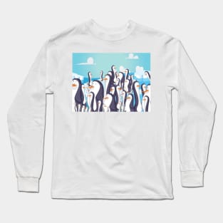 Penguins Long Sleeve T-Shirt